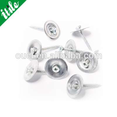 tile backer board stainless metal washer and screw